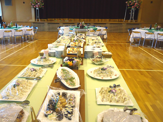 ケータリング送別会・謝恩会パーティープラン #1