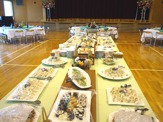 ケータリング成人式後同窓会パーティープラン #1